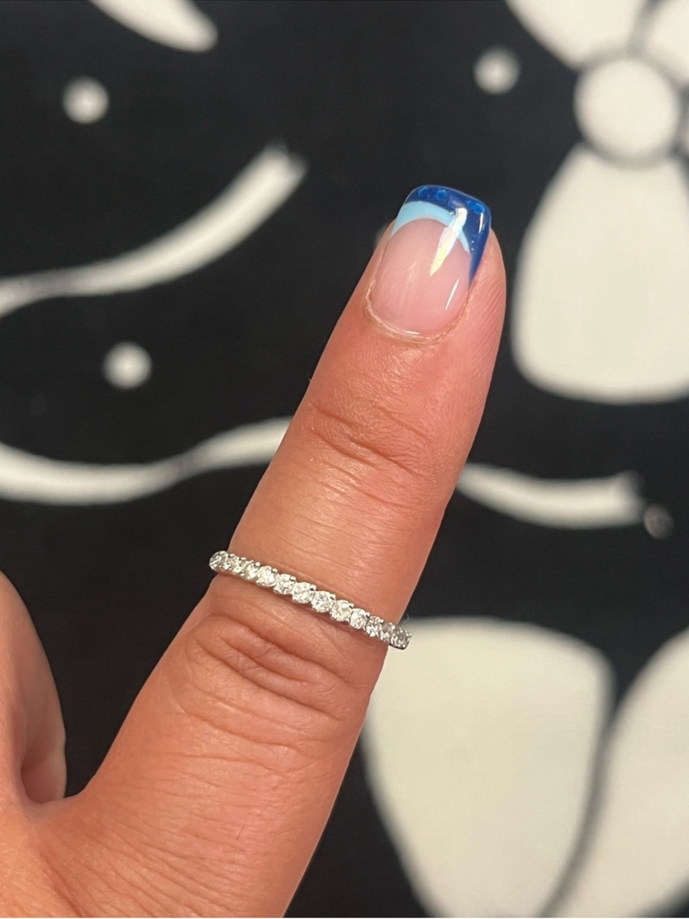 3 CT. T.W. Diamond  Stackable Anniversary Band in 10K White Gold